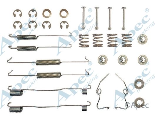 APEC BRAKING Комплектующие, тормозная колодка KIT851